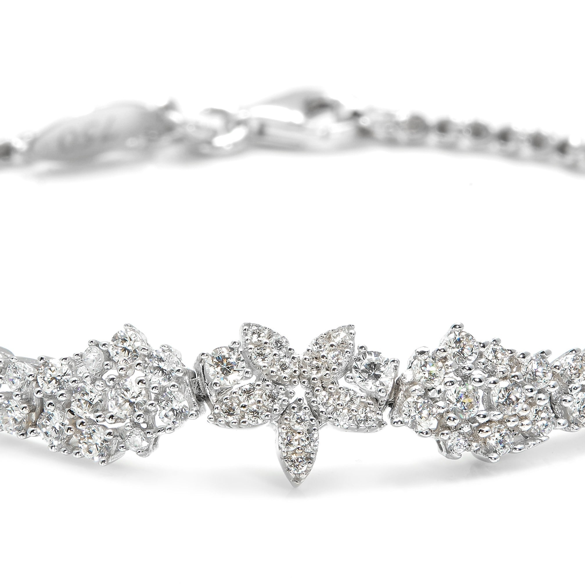 18K White Gold Bracelet