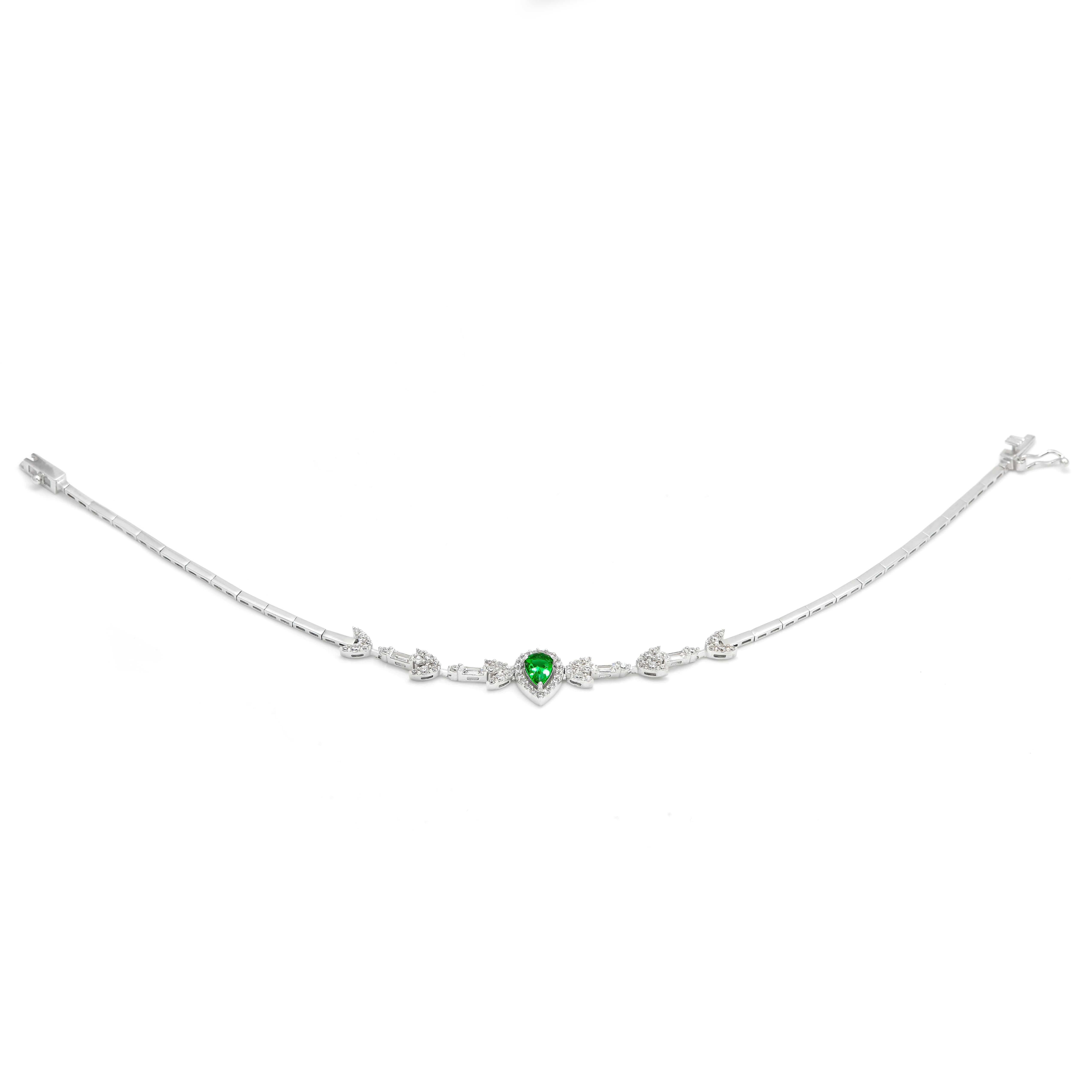 18K White Gold Bracelet