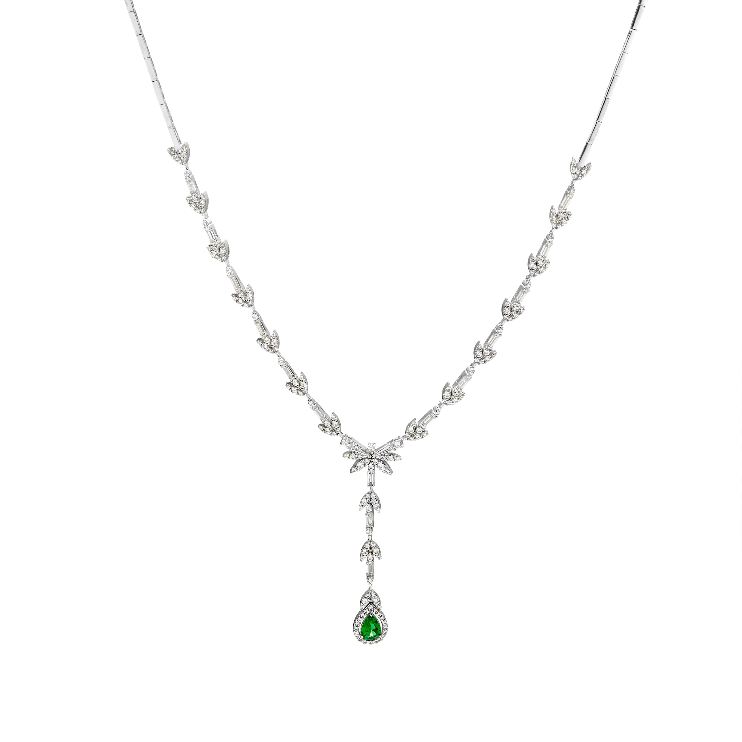 18K White Gold Necklace